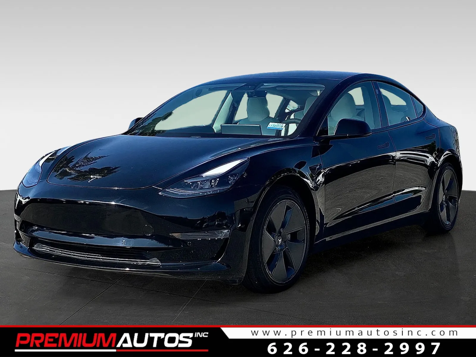 Black 2021 Tesla Model 3 Standard Range Plus for sale in South El Monte, CA