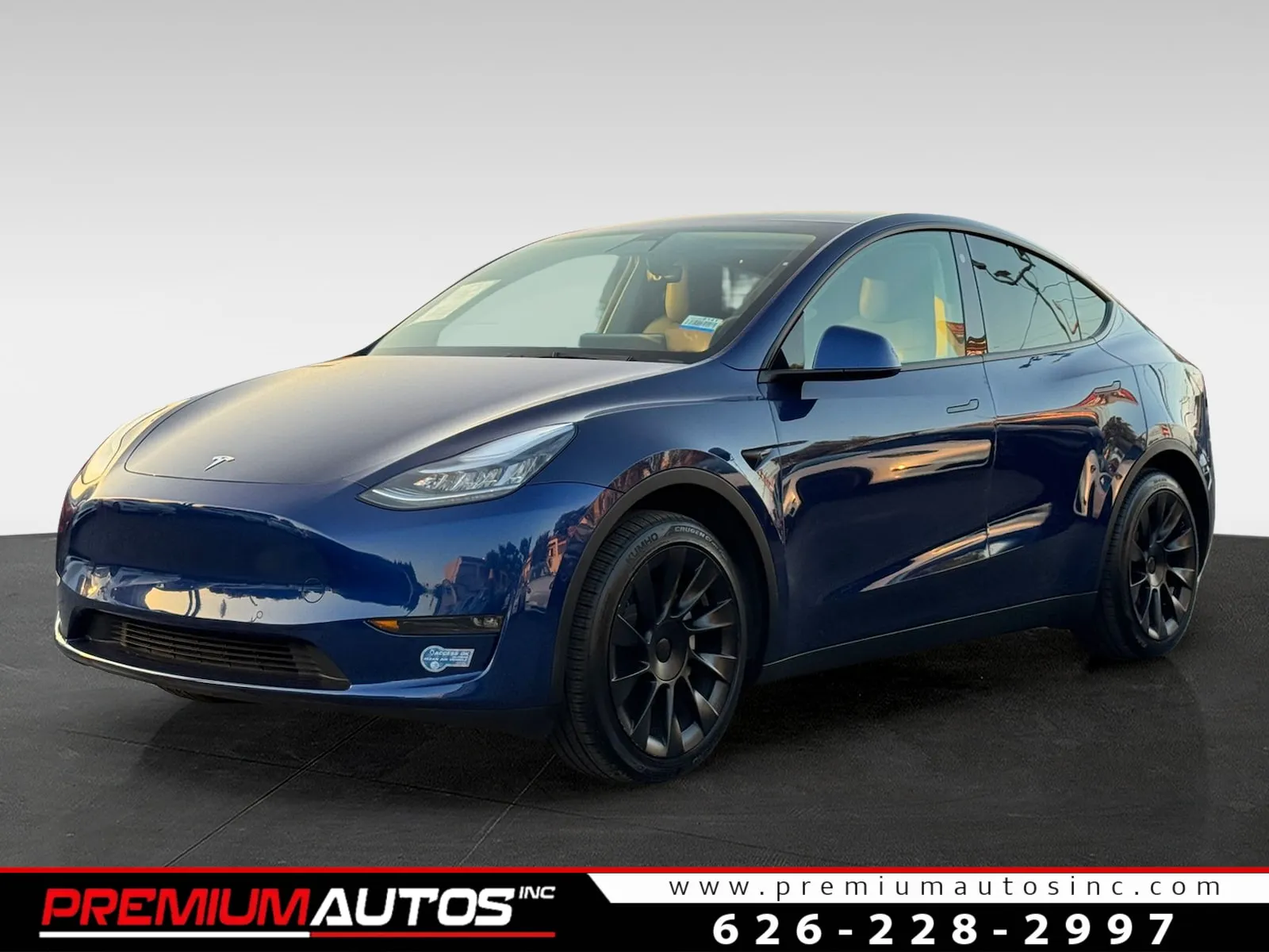 Blue 2021 Tesla Model Y Standard Range for sale in South El Monte, CA