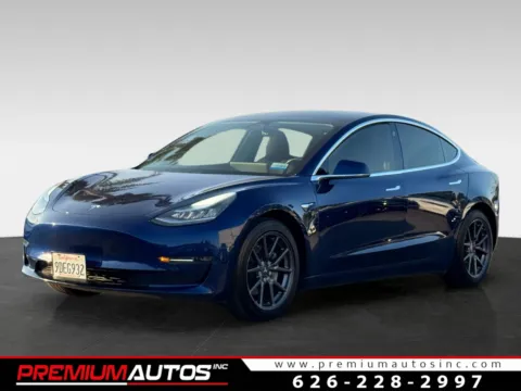 Blue 2018 Tesla Model 3 Long Range for sale in South El Monte, CA