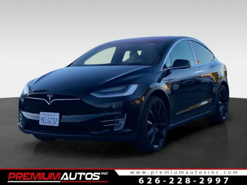 Black 2020 Tesla Model X Long Range Plus *Tow Hitch Included* for sale in South El Monte, CA