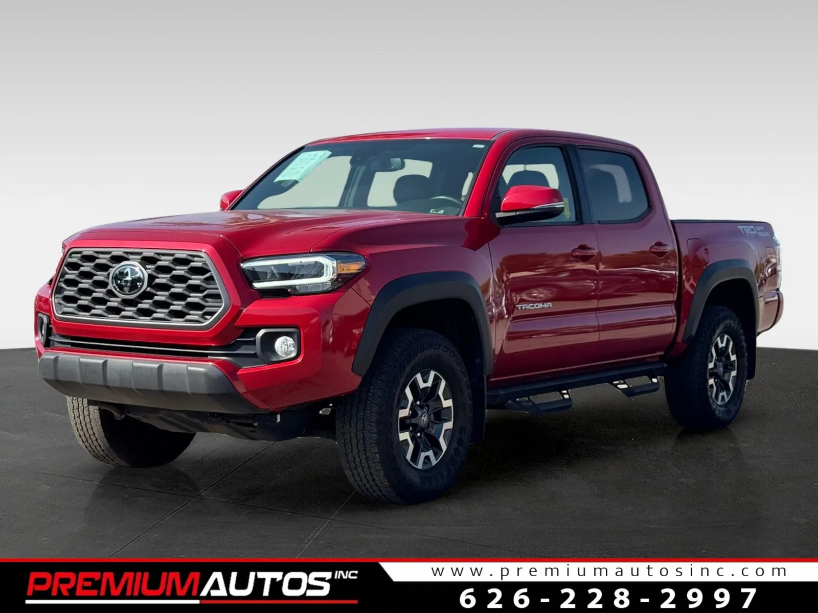Red 2022 Toyota Tacoma TRD OFF-ROAD for sale in South El Monte, CA