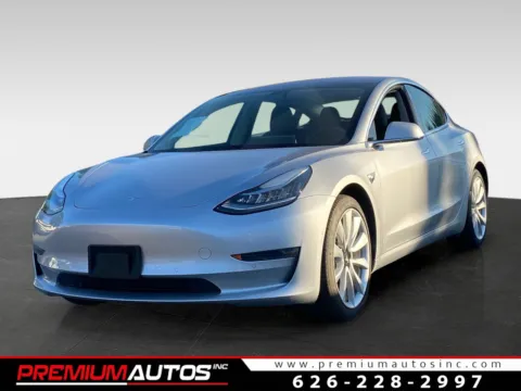 Silver 2018 Tesla Model 3 Long Range for sale in South El Monte, CA