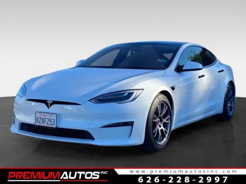 White 2021 Tesla Model S Long Range Plus Dual Motor* for sale in South El Monte, CA
