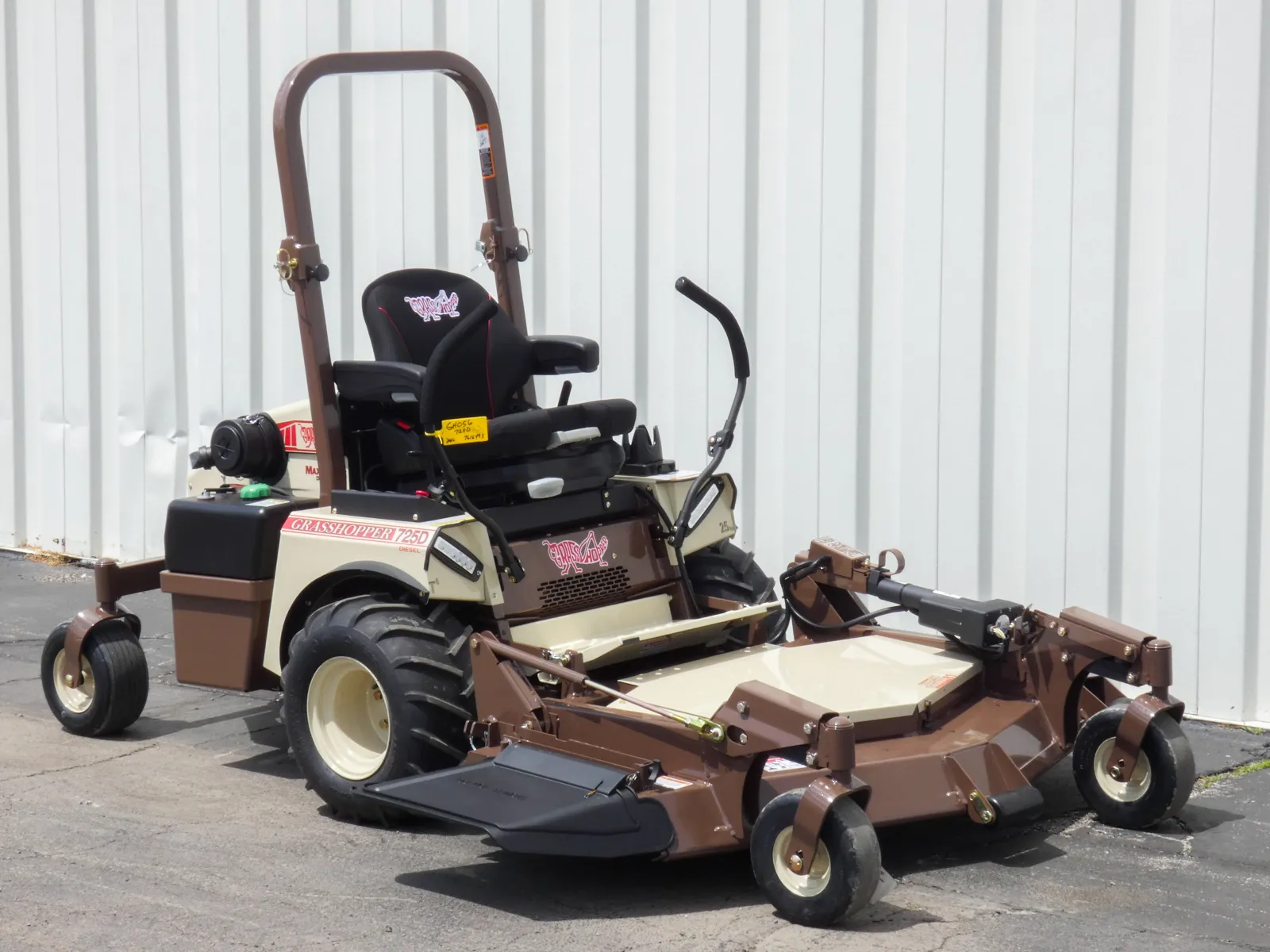 Beige 2026 GRASSHOPPER 725D FRONTMOUNT for sale in Trenton, MO