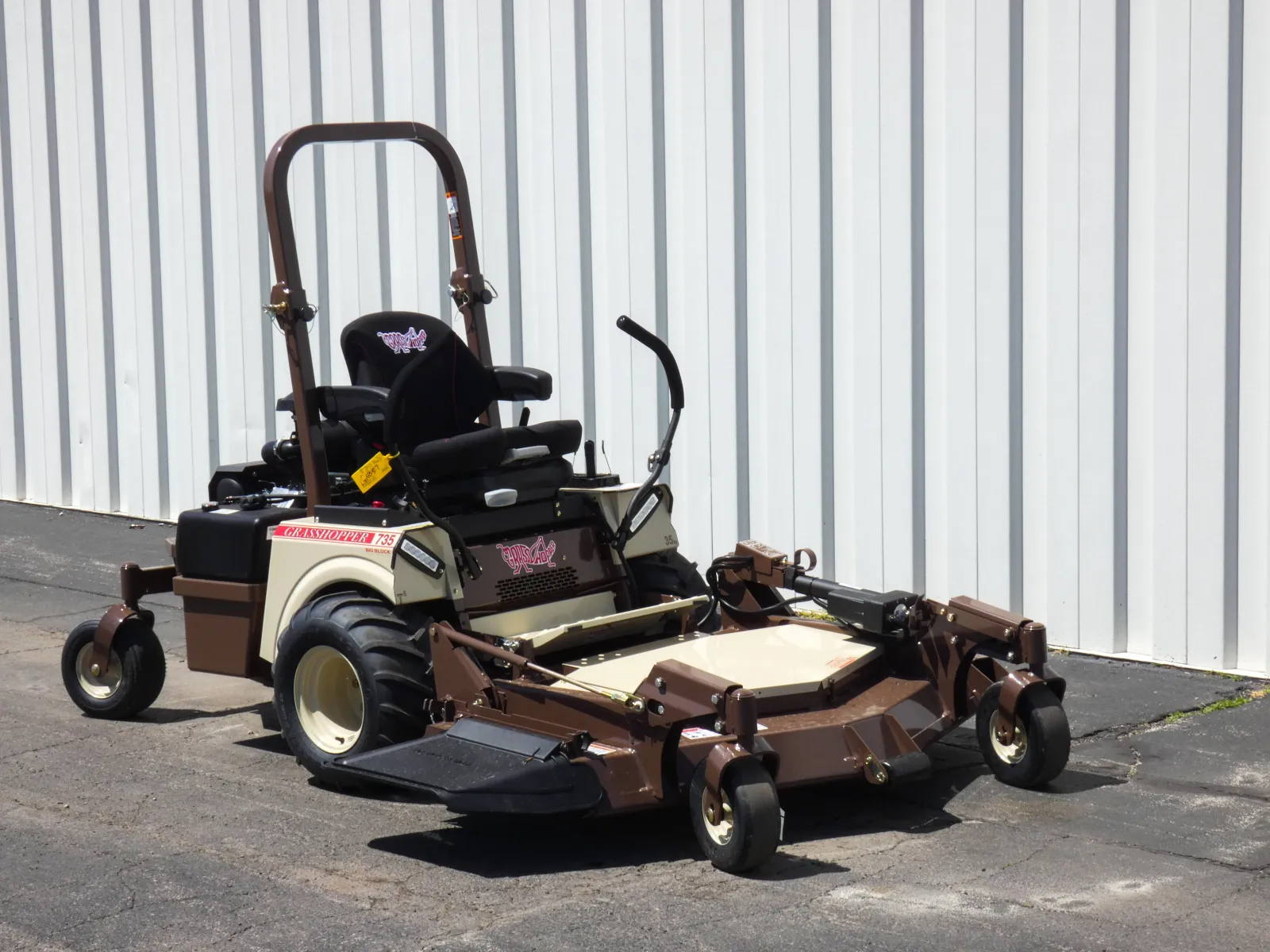Beige 2026 GRASSHOPPER 735 FRONTMOUNT for sale in Trenton, MO