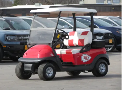 Another view of 2007 CLUB CAR GOLF CART for sale in Trenton, MO at Pettijohn Offroad