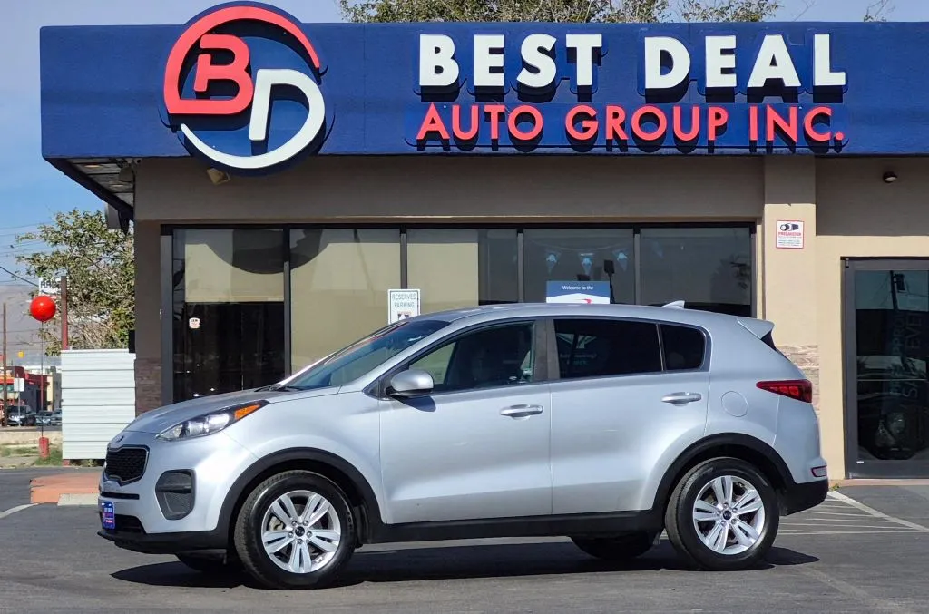 Silver 2019 Kia Sportage LX Sport Utility 4D for sale in El Paso, TX