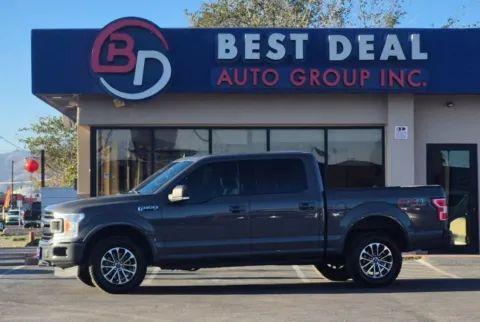 Gray 2020 Ford F-150 SuperCrew Cab XLT Pickup 4D 5 1/2 ft for sale in El Paso, TX