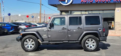 Another view of 2014 Jeep Wrangler Unlimited Sahara Sport Utility 4D for sale in El Paso, TX at Best Deal Auto Group