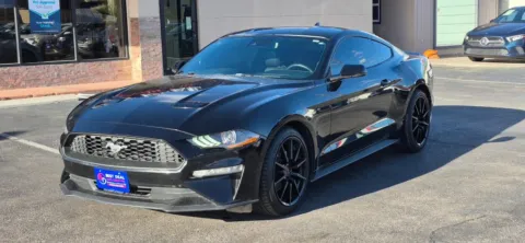 Photos of 2021 Ford Mustang EcoBoost Premium Coupe 2D for sale in El Paso, TX at Best Deal Auto Group