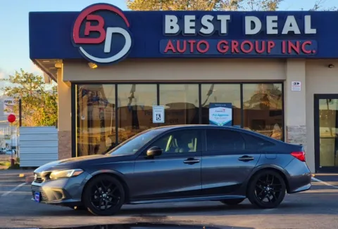 Gray 2022 Honda Civic Sport Sedan 4D for sale in El Paso, TX