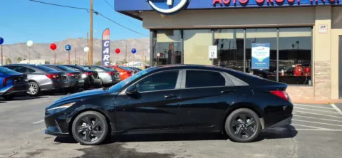 Another view of 2023 Hyundai Elantra Hybrid Blue HEV Sedan 4D for sale in El Paso, TX at Best Deal Auto Group