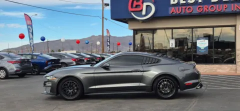 Another view of 2020 Ford Mustang EcoBoost Premium Coupe 2D for sale in El Paso, TX at Best Deal Auto Group