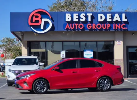 Red 2023 Kia Forte LXS Sedan 4D for sale in El Paso, TX