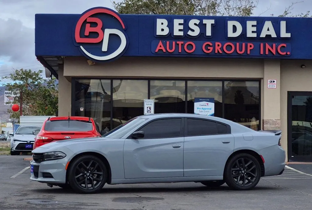Gray 2022 Dodge Charger SXT Sedan 4D for sale in El Paso, TX