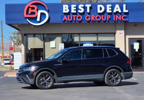 Black 2022 Volkswagen Tiguan SE Sport Utility 4D for sale in El Paso, TX