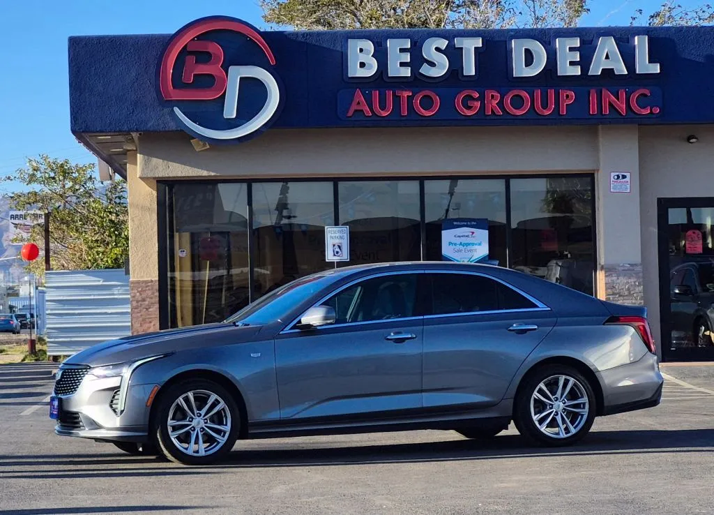 Gray 2020 Cadillac CT4 Luxury Sedan 4D for sale in El Paso, TX