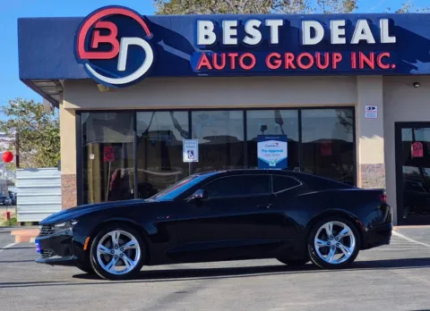 Black 2021 Chevrolet Camaro LT1 Coupe 2D for sale in El Paso, TX