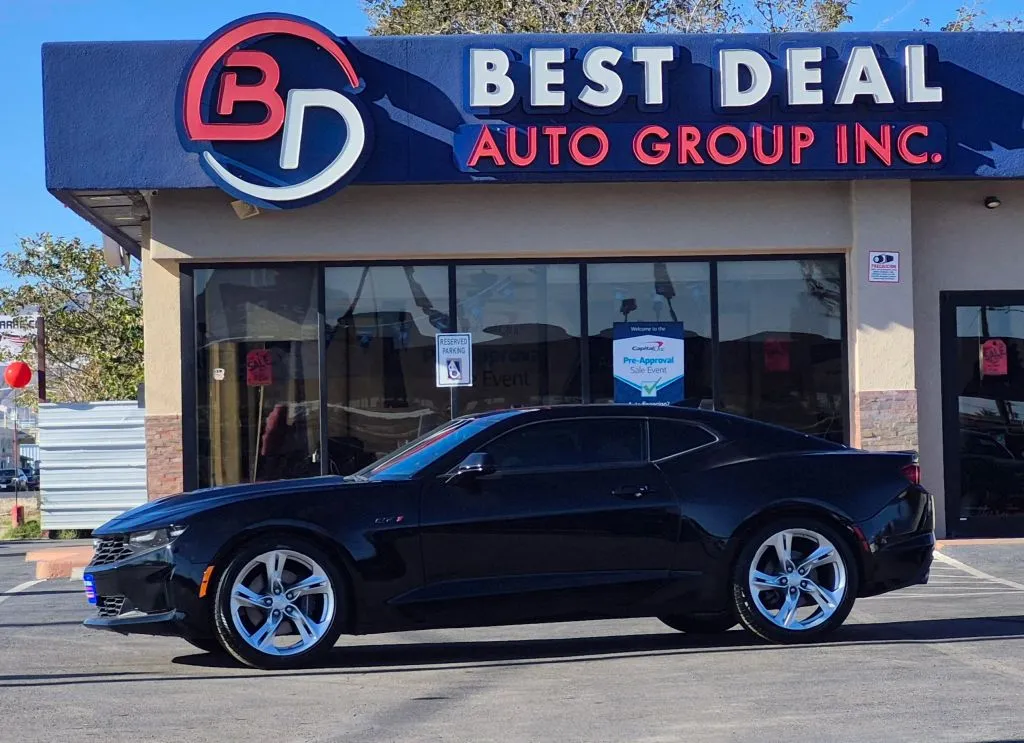 Black 2021 Chevrolet Camaro LT1 Coupe 2D for sale in El Paso, TX