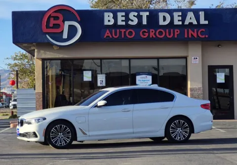 White 2019 BMW 5 Series 530e iPerformance Sedan 4D for sale in El Paso, TX