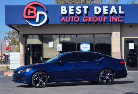 Blue 2023 Nissan Altima 2.5 SR Sedan 4D for sale in El Paso, TX