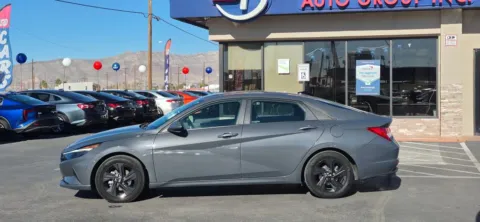 Another view of 2023 Hyundai Elantra Hybrid Blue HEV Sedan 4D for sale in El Paso, TX at Best Deal Auto Group
