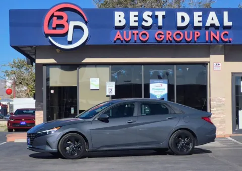 Gray 2023 Hyundai Elantra Hybrid Blue HEV Sedan 4D for sale in El Paso, TX