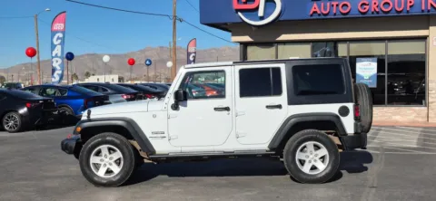 Another view of 2018 Jeep Wrangler Unlimited Sport S (JK) Sport Utility 4D for sale in El Paso, TX at Best Deal Auto Group