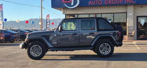 Another view of 2018 Jeep Wrangler Unlimited All New Sahara Sport Utility 4D for sale in El Paso, TX at Best Deal Auto Group