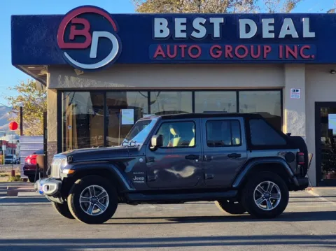 Gray 2018 Jeep Wrangler Unlimited All New Sahara Sport Utility 4D for sale in El Paso, TX