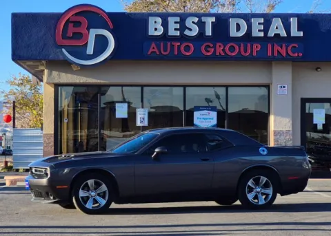 Gray 2021 Dodge Challenger SXT Coupe 2D for sale in El Paso, TX