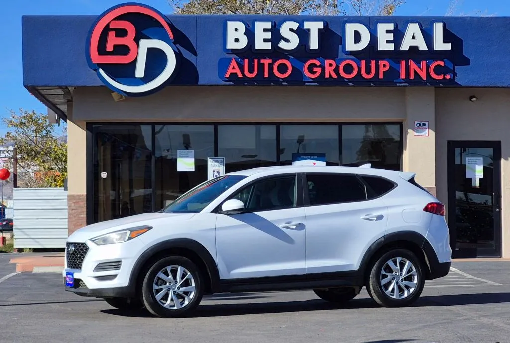 White 2019 Hyundai Tucson SE Sport Utility 4D for sale in El Paso, TX