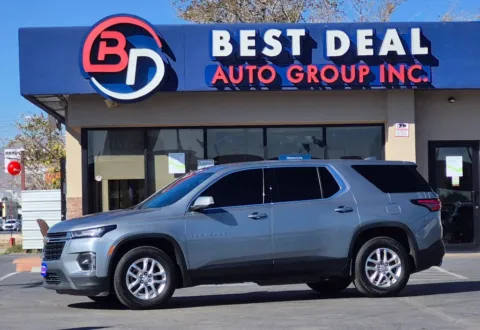 Gray 2023 Chevrolet Traverse LS Sport Utility 4D for sale in El Paso, TX