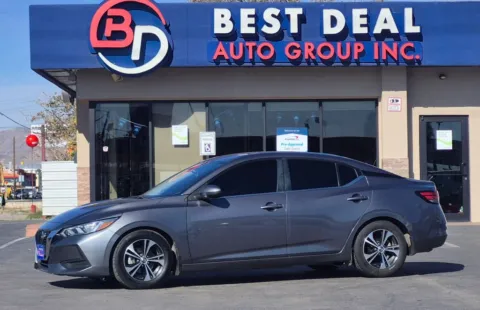 Gray 2021 Nissan Sentra SV Sedan 4D for sale in El Paso, TX