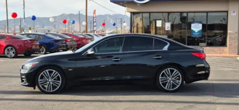 Another view of 2016 INFINITI Q50 3.0t Premium Sedan 4D for sale in El Paso, TX at Best Deal Auto Group