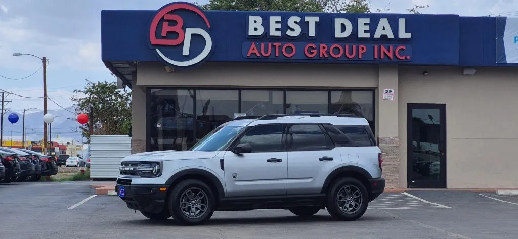 Silver 2021 Ford Bronco Sport Big Bend Sport Utility 4D for sale in El Paso, TX