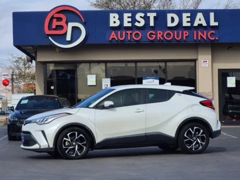 White 2020 Toyota C-HR XLE Sport Utility 4D for sale in El Paso, TX