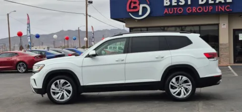 Another view of 2021 Volkswagen Atlas SE w/Tech Pkg Sport Utility 4D for sale in El Paso, TX at Best Deal Auto Group
