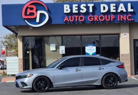 Silver 2022 Honda Civic Sport Hatchback 4D for sale in El Paso, TX