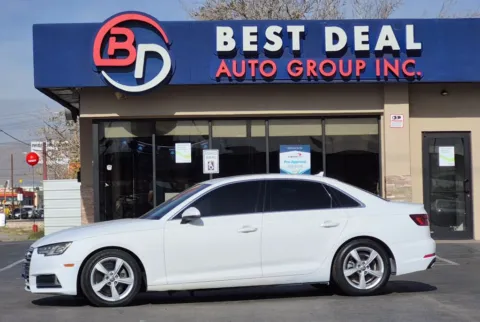 White 2019 Audi A4 Premium Sedan 4D for sale in El Paso, TX