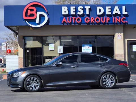 Gray 2018 Genesis G80 3.8 Sedan 4D for sale in El Paso, TX