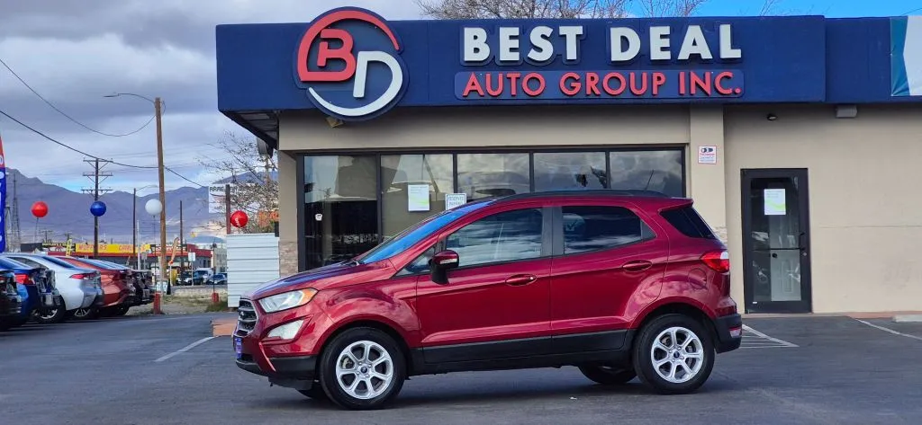 Red 2019 Ford EcoSport SE Sport Utility 4D for sale in El Paso, TX