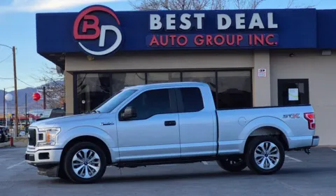Silver 2018 Ford F-150 Super Cab XL Pickup 4D 6 1/2 ft for sale in El Paso, TX