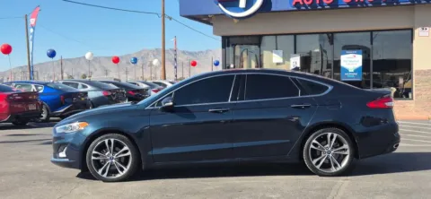 Another view of 2020 Ford Fusion Titanium Sedan 4D for sale in El Paso, TX at Best Deal Auto Group