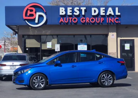 Blue 2024 Nissan Versa SV Sedan 4D for sale in El Paso, TX