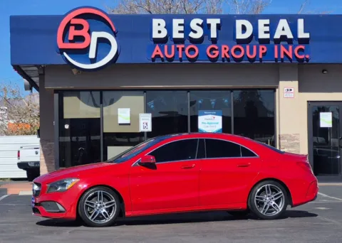 Red 2018 Mercedes-Benz CLA 250 Coupe 4D for sale in El Paso, TX