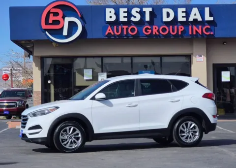 White 2018 Hyundai Tucson SE Sport Utility 4D for sale in El Paso, TX