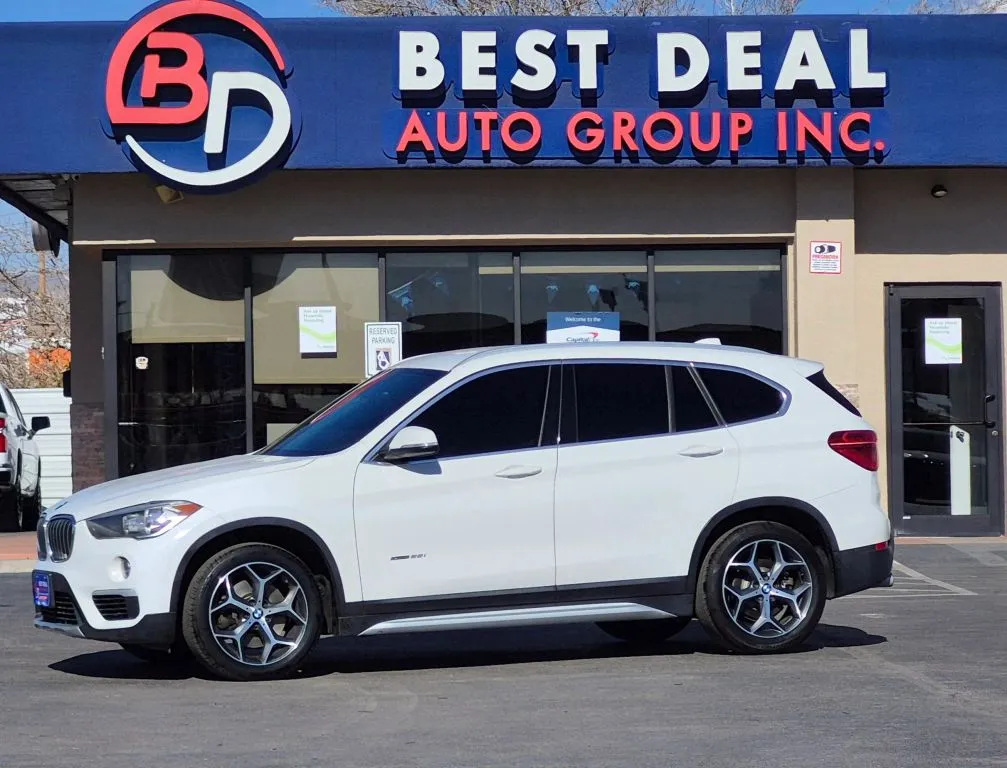 White 2018 BMW X1 sDrive28i Sport Utility 4D for sale in El Paso, TX
