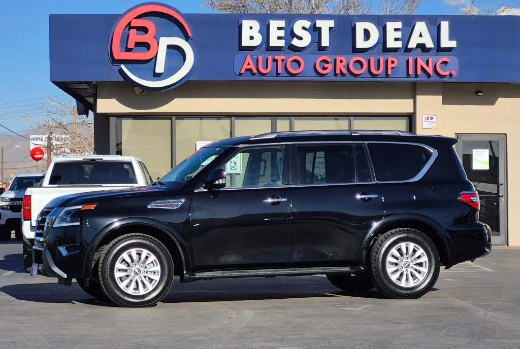 Black 2023 Nissan Armada SV Sport Utility 4D for sale in El Paso, TX