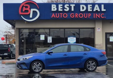 Blue 2024 Kia Forte LXS Sedan 4D for sale in El Paso, TX